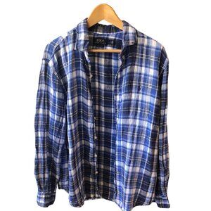 Plaid Long Sleeve Button Down Polo Ralph Lauren Shirt
